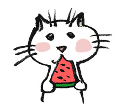 Fude Cat sticker #530408