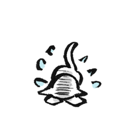 Fude Cat sticker #530409