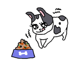 French bulldogs YUKI & MER sticker #530591