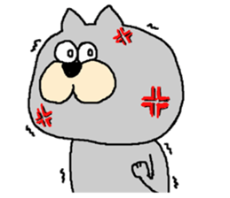 okotowari neko sticker #530667