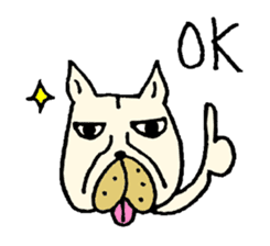 funny dog sticker #530932