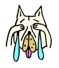 funny dog sticker #530939