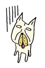 funny dog sticker #530940