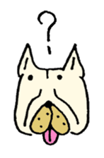 funny dog sticker #530944