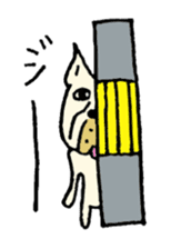 funny dog sticker #530947