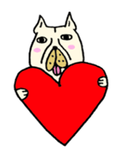 funny dog sticker #530948