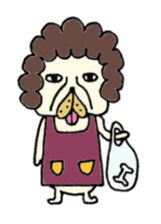 funny dog sticker #530954