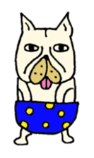 funny dog sticker #530958