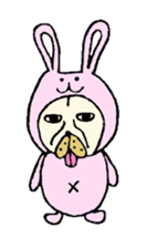 funny dog sticker #530959