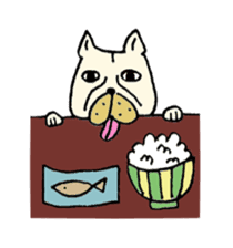 funny dog sticker #530963