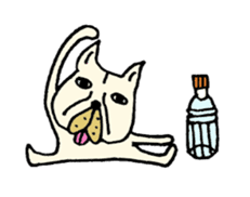 funny dog sticker #530967