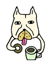 funny dog sticker #530968