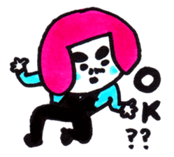 Dancing Tofu Higenomori sticker #531093