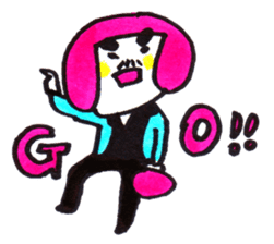 Dancing Tofu Higenomori sticker #531094