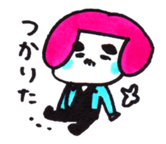 Dancing Tofu Higenomori sticker #531106