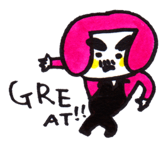 Dancing Tofu Higenomori sticker #531107