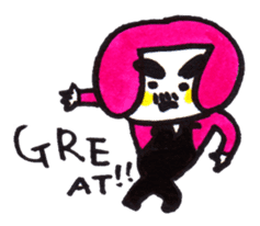 Dancing Tofu Higenomori sticker #531107