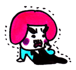 Dancing Tofu Higenomori sticker #531109