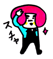 Dancing Tofu Higenomori sticker #531117