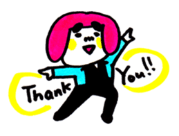 Dancing Tofu Higenomori sticker #531119