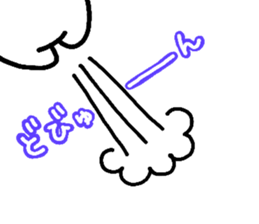 rabbit heart sticker #531209