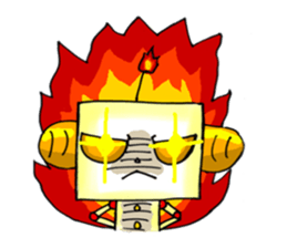 Playful robot-made in Japan sticker #531472