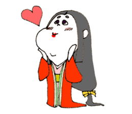 otafuku komachi sticker #531522