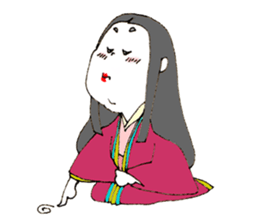 otafuku komachi sticker #531525
