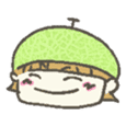 Kawaii Melon-chan sticker #531532