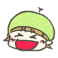 Kawaii Melon-chan sticker #531533