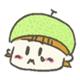 Kawaii Melon-chan sticker #531535