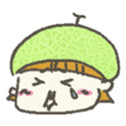 Kawaii Melon-chan sticker #531536