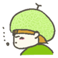 Kawaii Melon-chan sticker #531537