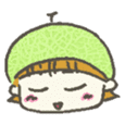 Kawaii Melon-chan sticker #531541