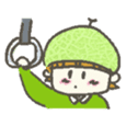 Kawaii Melon-chan sticker #531547