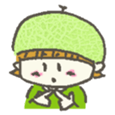 Kawaii Melon-chan sticker #531554