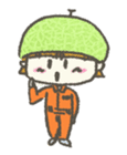 Kawaii Melon-chan sticker #531566