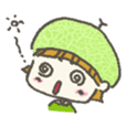 Kawaii Melon-chan sticker #531569