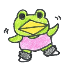 frog place KEROMICHI-AN hobby sticker #531577