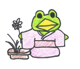 frog place KEROMICHI-AN hobby sticker #531581