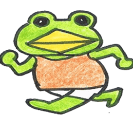 frog place KEROMICHI-AN hobby sticker #531593