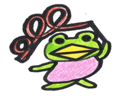 frog place KEROMICHI-AN hobby sticker #531595