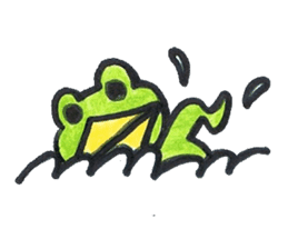 frog place KEROMICHI-AN hobby sticker #531598