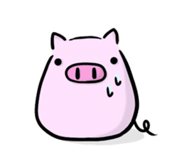 pig sticker #531618