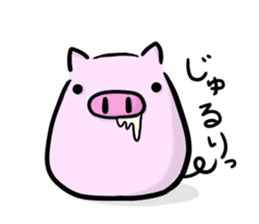 pig sticker #531622