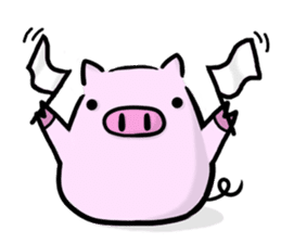 pig sticker #531631