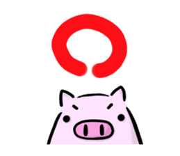 pig sticker #531642
