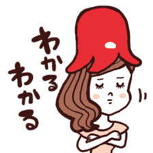 otsumami-girl sticker #531893