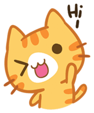 What does the cat say ... Meow sticker #531970