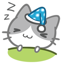 What does the cat say ... Meow sticker #531976